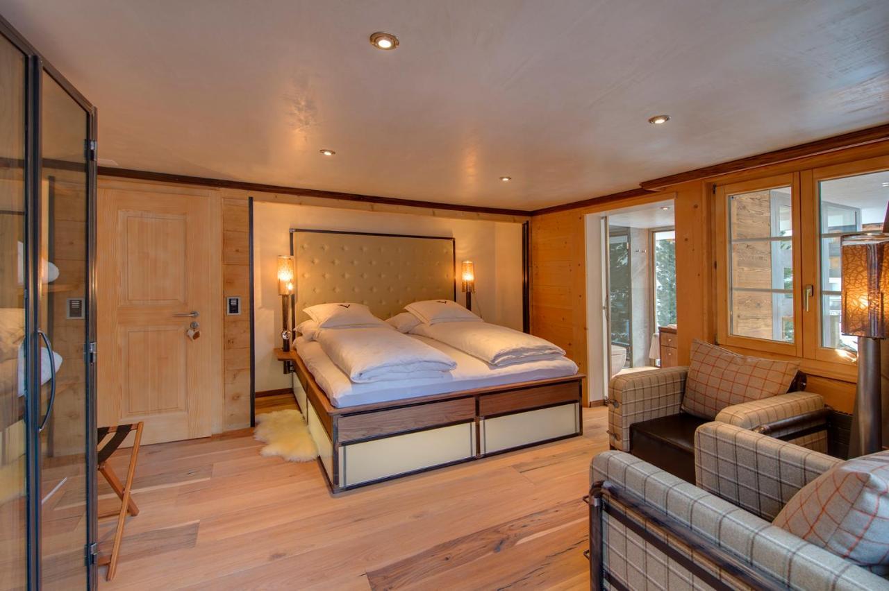 Backstage Hotel Chalet Rooms Zermatt Exteriör bild